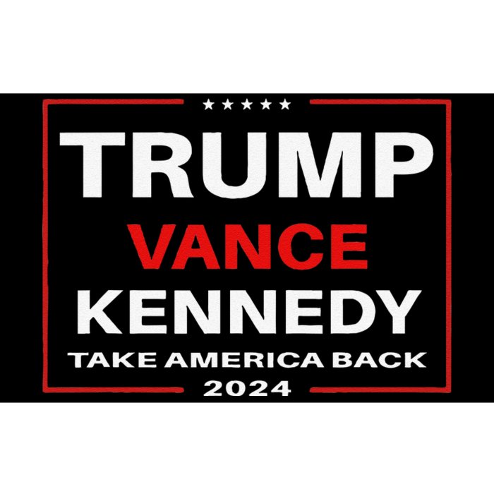 Trump Vance Kennedy Take America Back Again Gift Bumper Sticker