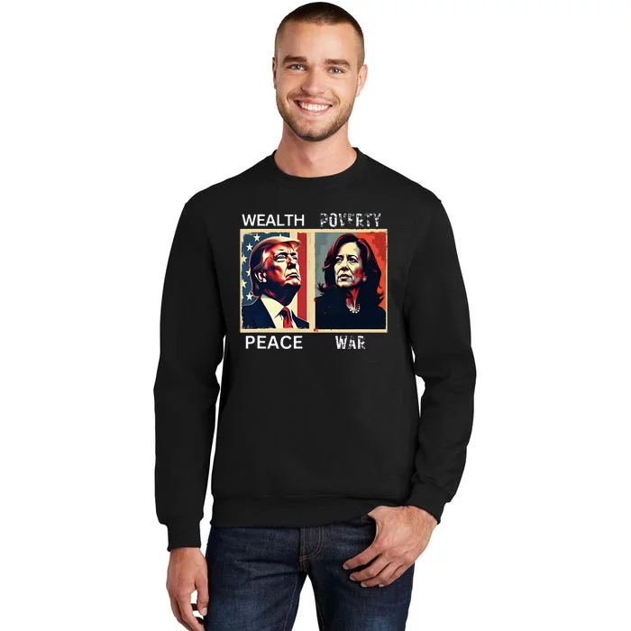 Trump Vs Kamala 2024 Presidential Debate Funny Pro Trump Sweatshirt