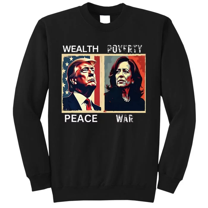 Trump Vs Kamala 2024 Presidential Debate Funny Pro Trump Sweatshirt