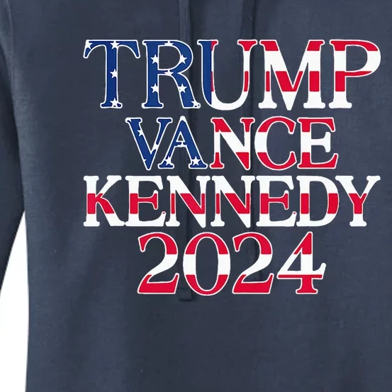 Trump Vance Kennedy 2024 Women's Pullover Hoodie