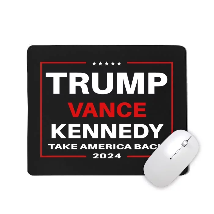 Trump Vance Kennedy Checkmate 2024 Election Republican Mousepad