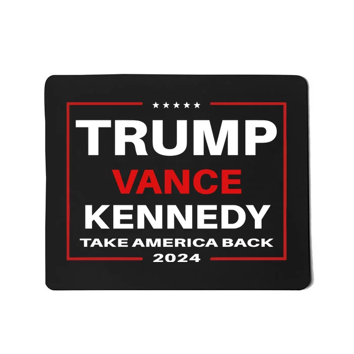 Trump Vance Kennedy Checkmate 2024 Election Republican Mousepad