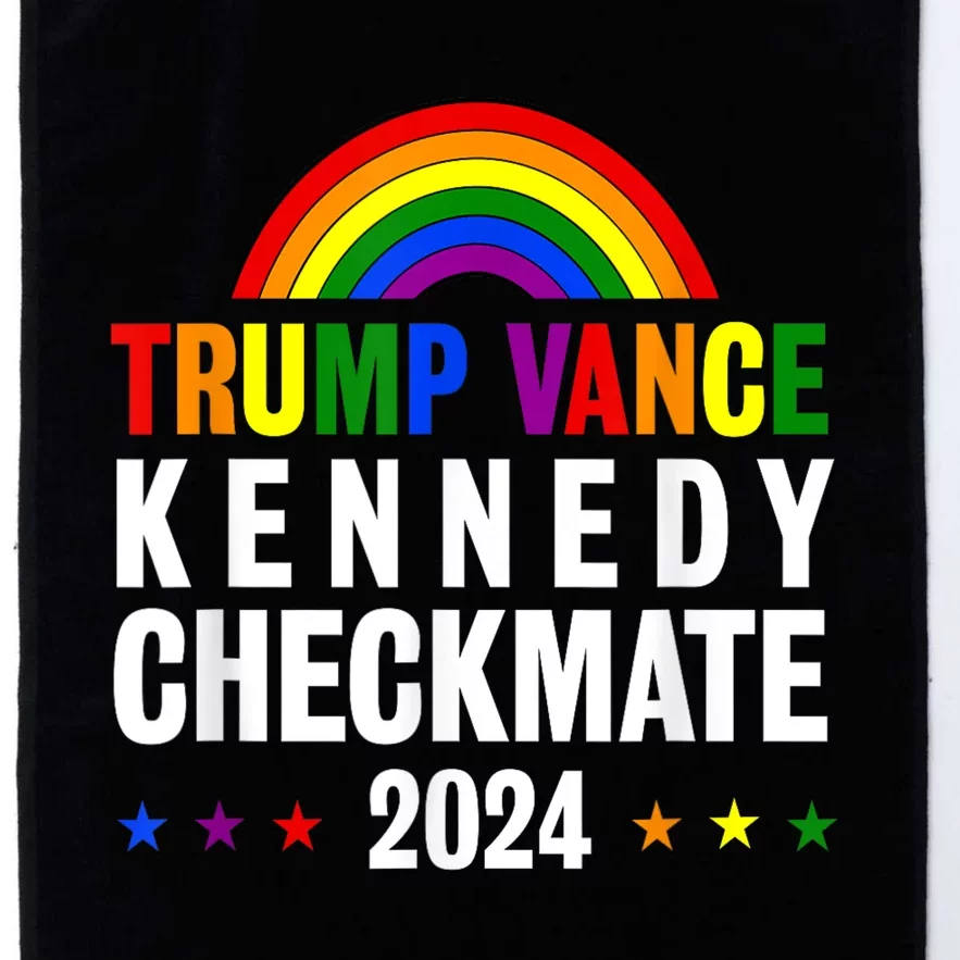 Trump Vance Kennedy Checkmate 2024 Election Republican Platinum Collection Golf Towel