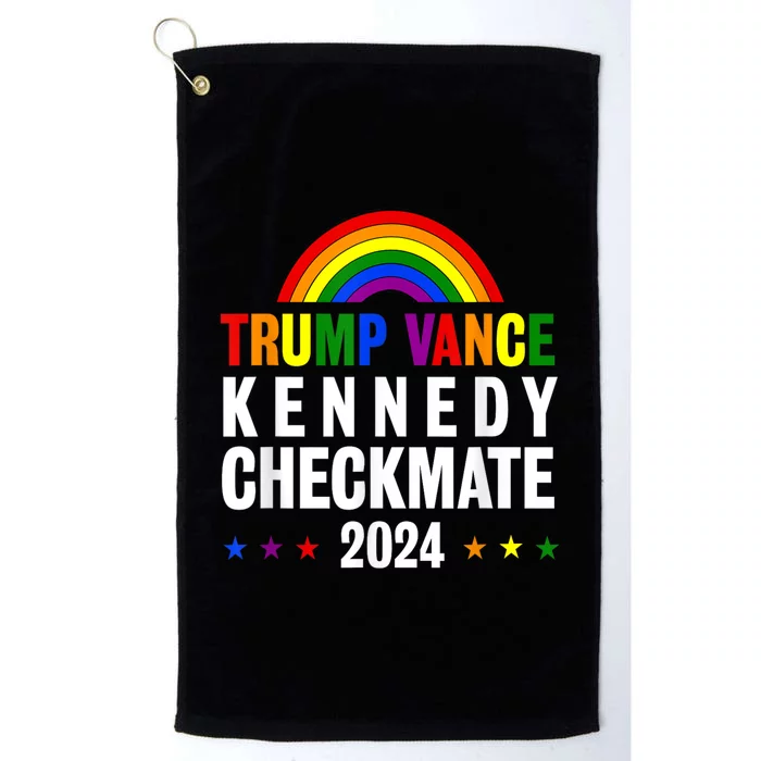 Trump Vance Kennedy Checkmate 2024 Election Republican Platinum Collection Golf Towel