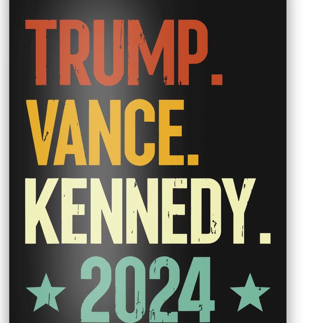 Trump Vance Kennedy President 2024 Election Republican Poster