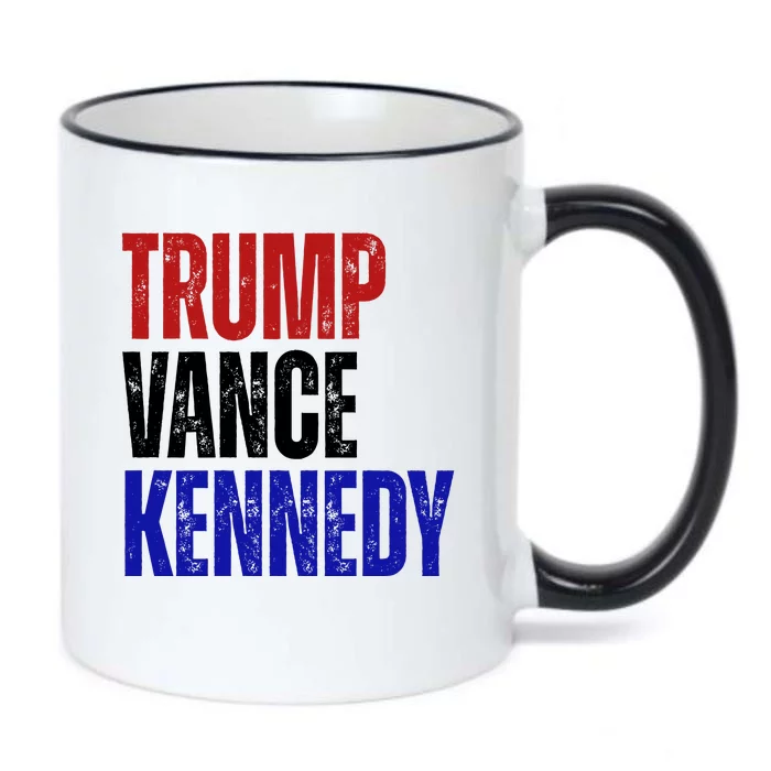 Trump Vance Kennedy Presidential Election Black Color Changing Mug