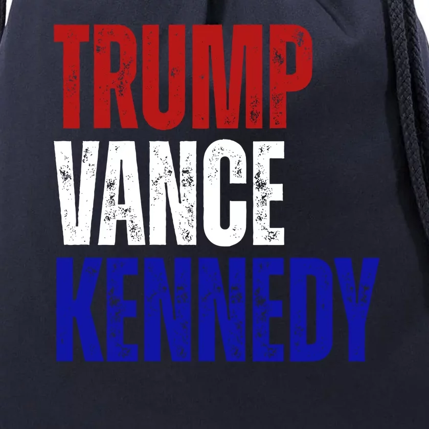 Trump Vance Kennedy Presidential Election Drawstring Bag