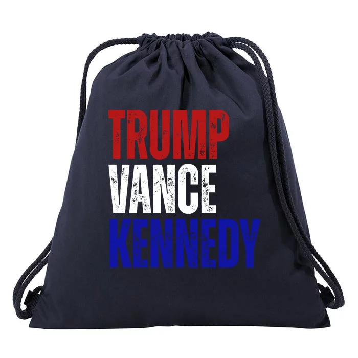 Trump Vance Kennedy Presidential Election Drawstring Bag