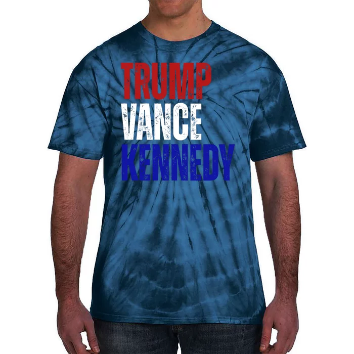 Trump Vance Kennedy Presidential Election Tie-Dye T-Shirt