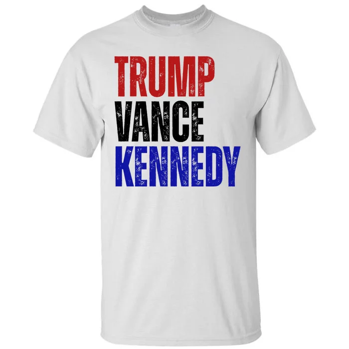 Trump Vance Kennedy Presidential Election Tall T-Shirt