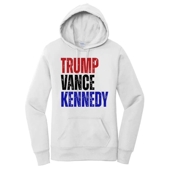 Trump Vance Kennedy Presidential Election Women's Pullover Hoodie