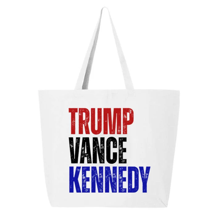 Trump Vance Kennedy Presidential Election 25L Jumbo Tote