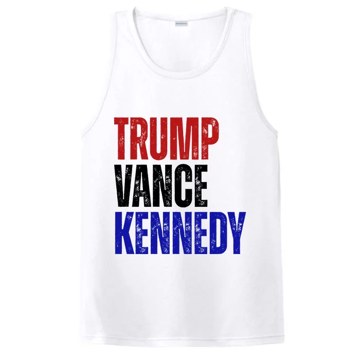 Trump Vance Kennedy Presidential Election Performance Tank