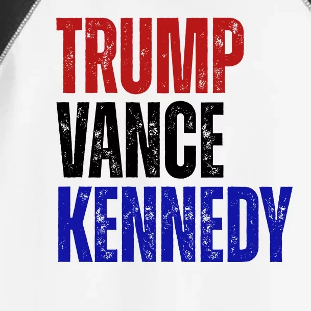 Trump Vance Kennedy Presidential Election Toddler Fine Jersey T-Shirt