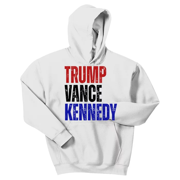 Trump Vance Kennedy Presidential Election Kids Hoodie