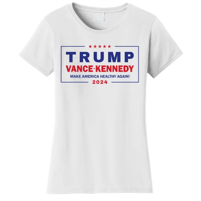 Trump Vance Kennedy Make America Healthy Again Women's T-Shirt