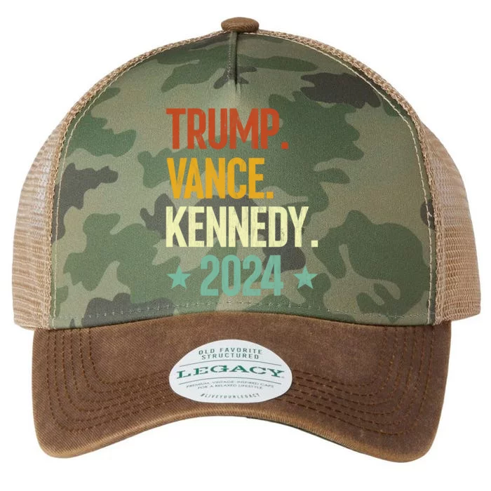 Trump Vance Kennedy President 2024 Election Republican Legacy Tie Dye Trucker Hat