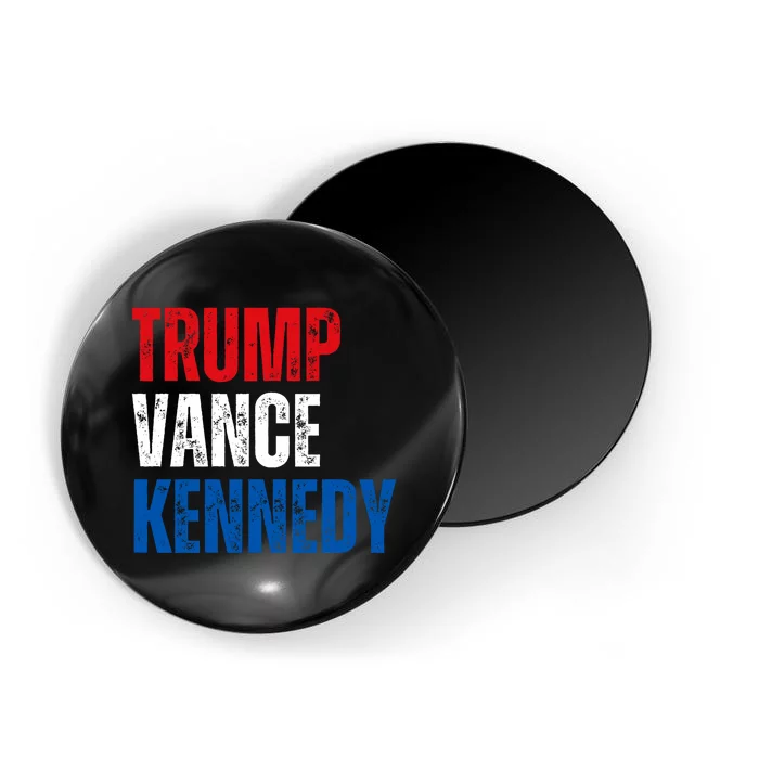 Trump Vance Kennedy Presidential Campaign Flag Usa 2024 Magnet