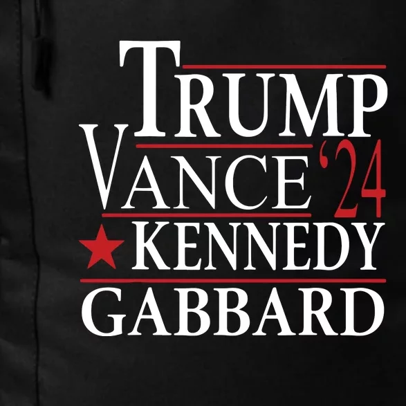 Trump Vance Kennedy Gabbard 2024 Election Daily Commute Backpack