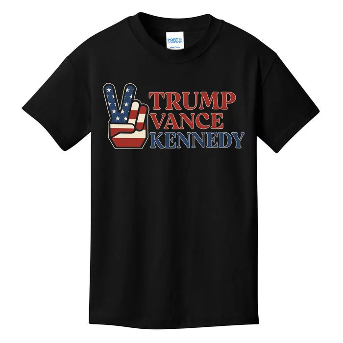 Trump Vance Kennedy 2024 Kids T-Shirt