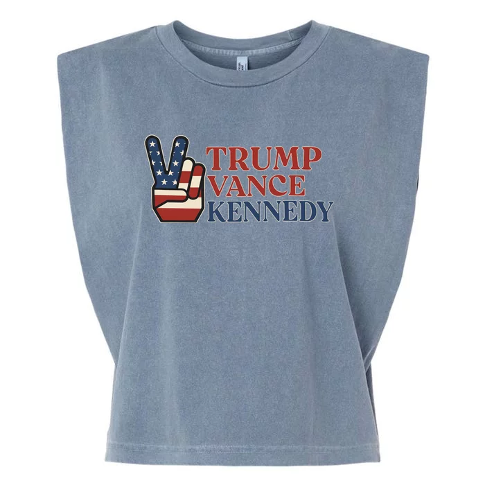 Trump Vance Kennedy 2024 Garment-Dyed Women's Muscle Tee