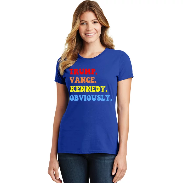 Trump Vance Kennedy Rfk For President Election 2024 Maha Gift Women's T-Shirt