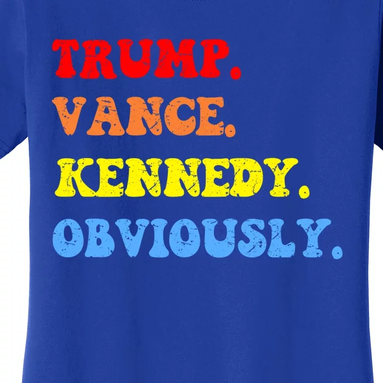 Trump Vance Kennedy Rfk For President Election 2024 Maha Gift Women's T-Shirt