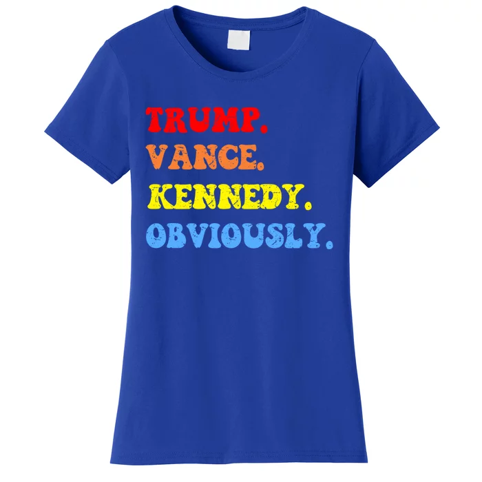 Trump Vance Kennedy Rfk For President Election 2024 Maha Gift Women's T-Shirt