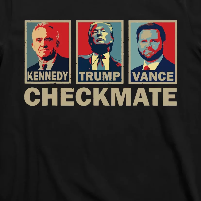 Trump Vance Kennedy Checkmate 2024 Election Republican T-Shirt