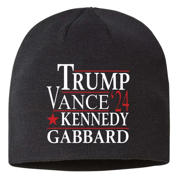 Trump Vance Kennedy Gabbard 2024 Election 8 1/2in Sustainable Knit Beanie