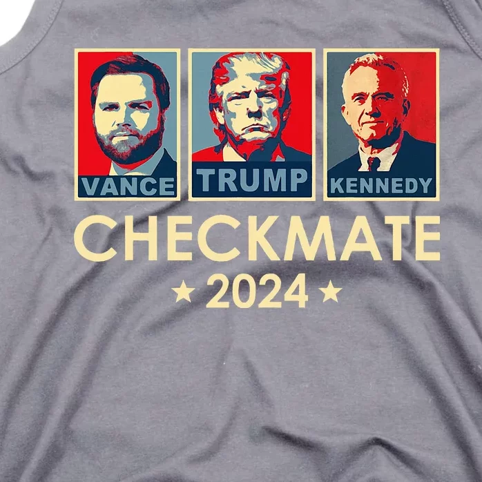 Trump Vance Kennedy Checkmate 2024 Tank Top