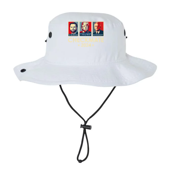 Trump Vance Kennedy Checkmate 2024 Legacy Cool Fit Booney Bucket Hat