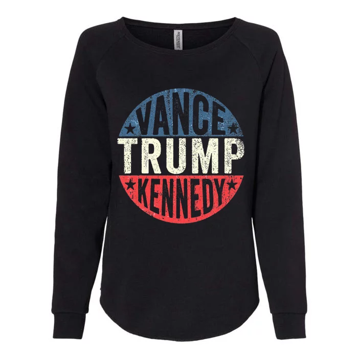 Trump Vance Kennedy Checkmate 2024 Womens California Wash Sweatshirt