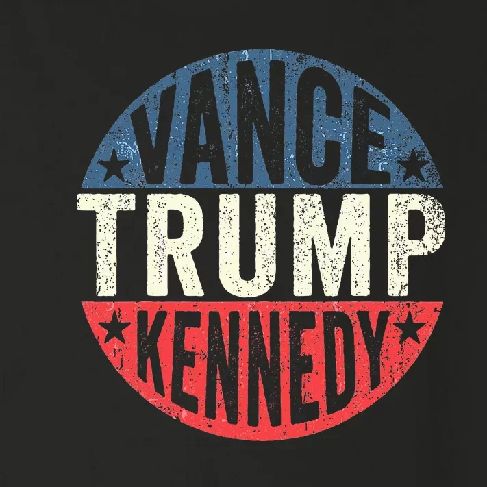 Trump Vance Kennedy Checkmate 2024 Toddler Long Sleeve Shirt