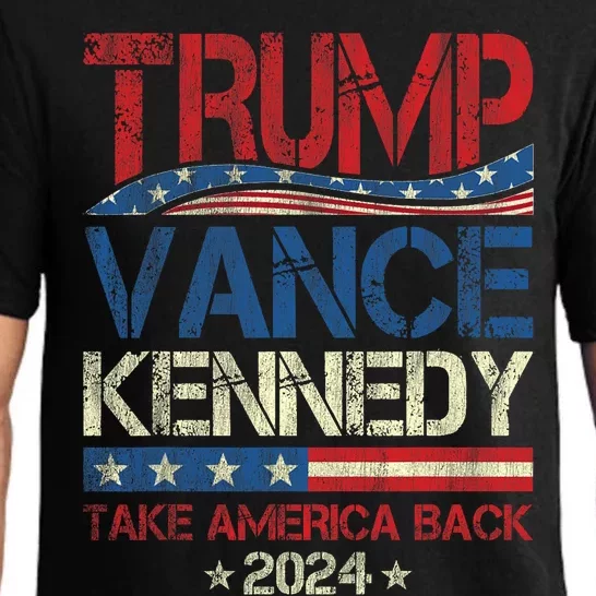 Trump Vance Kennedy Take America Back 2024 Election Pajama Set