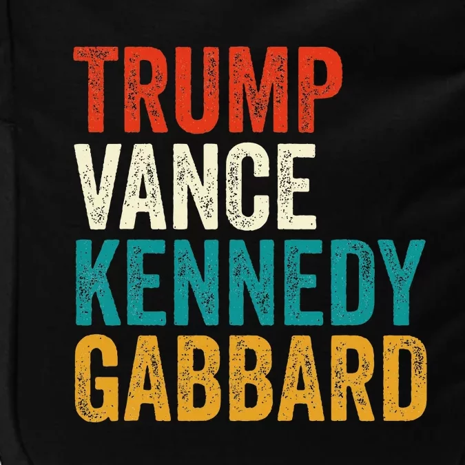 Trump Vance Kennedy Gabbard Presidential Campaign Usa 2024 Impact Tech Backpack