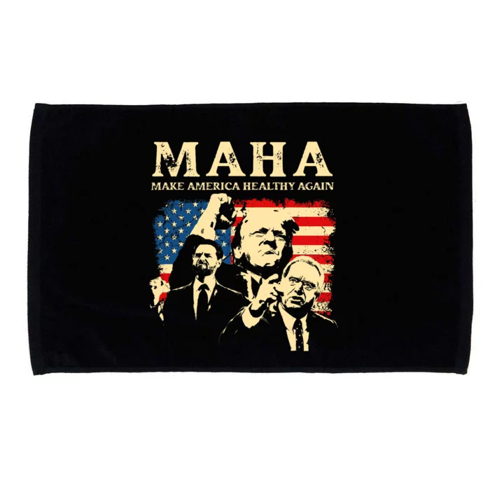 Trump Vance Kennedy Maha 2024 Funny Trump 45 47 Pro Trump Microfiber Hand Towel