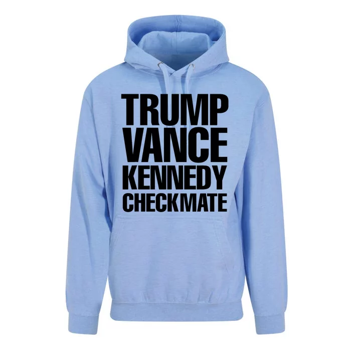 Trump Vance Kennedy Checkmate 2024 Election Republican Unisex Surf Hoodie