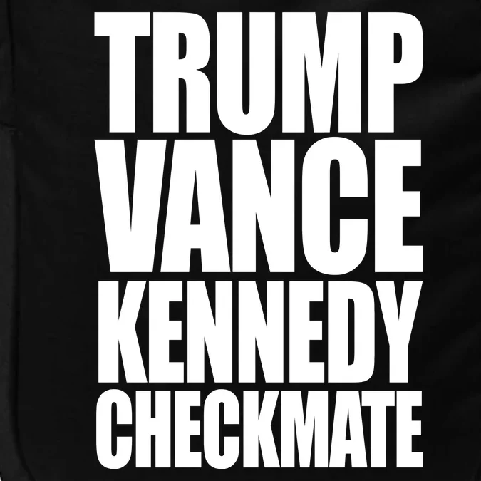 Trump Vance Kennedy Checkmate 2024 Election Republican Impact Tech Backpack