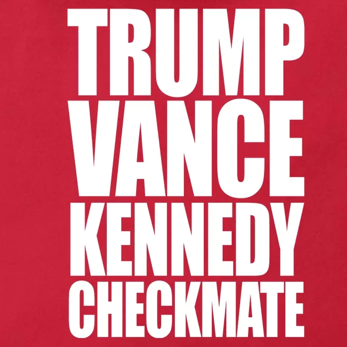 Trump Vance Kennedy Checkmate 2024 Election Republican Zip Tote Bag