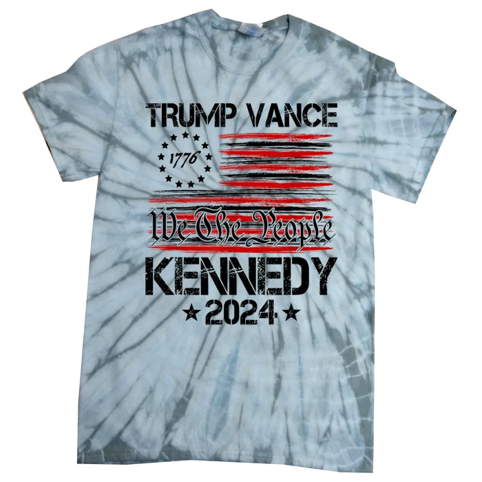 Trump Vance Kennedy President 2024 Election Republican Tie-Dye T-Shirt