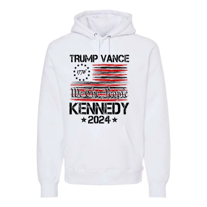 Trump Vance Kennedy President 2024 Election Republican Premium Hoodie