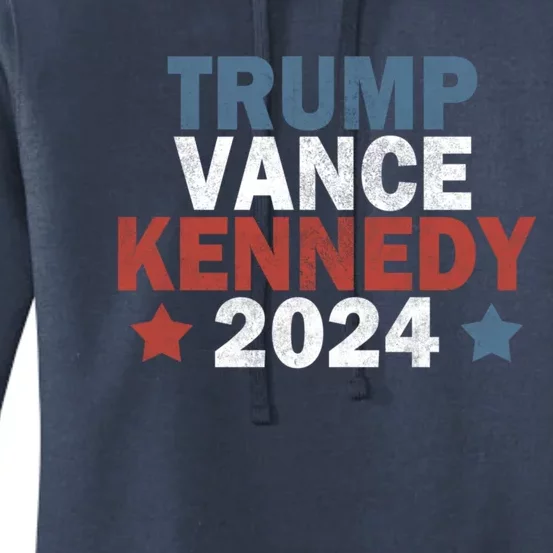 Trump Vance Kennedy President 2024 Election Republican Women's Pullover Hoodie