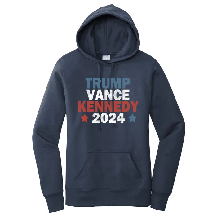 Trump Vance Kennedy President 2024 Election Republican Women's Pullover Hoodie