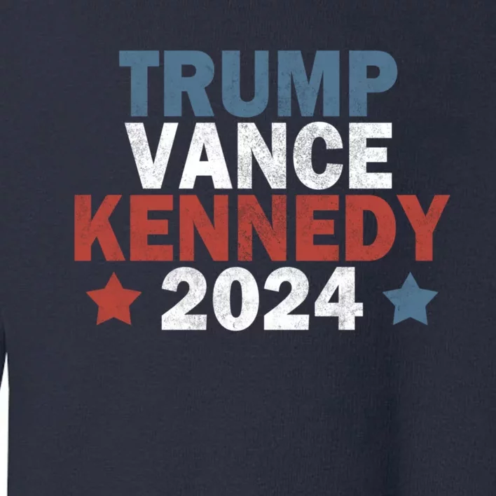 Trump Vance Kennedy President 2024 Election Republican Toddler Sweatshirt