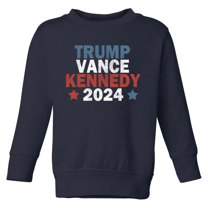 Trump Vance Kennedy President 2024 Election Republican Toddler Sweatshirt