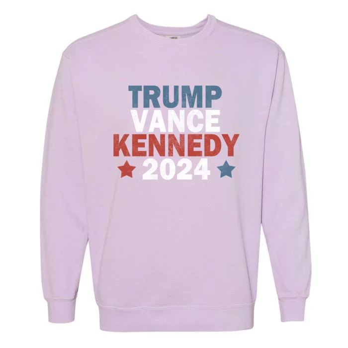 Trump Vance Kennedy President 2024 Election Republican Garment-Dyed Sweatshirt