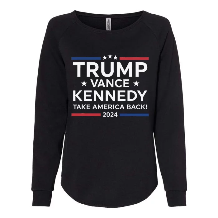 Trump Vance Kennedy Take America Back 2024 Womens California Wash Sweatshirt