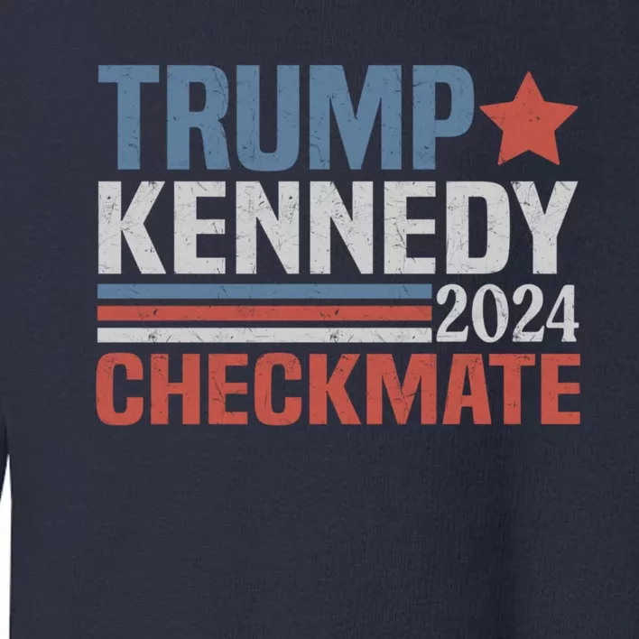 Trump Vance Kennedy Checkmate 2024 Election Republican Toddler Sweatshirt