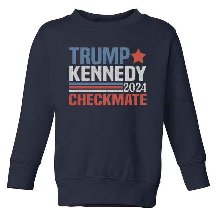 Trump Vance Kennedy Checkmate 2024 Election Republican Toddler Sweatshirt